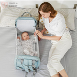 Huggles Pack™ Baby Portable Bed & Diaper Bag